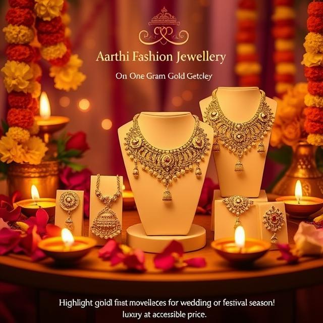Buy One Gram Gold Jewellery Online 2025
