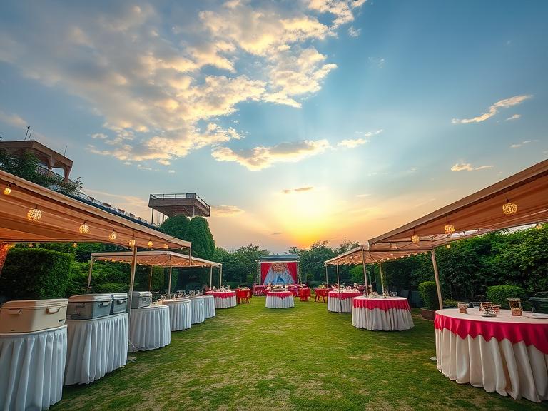 Outdoor Wedding Catering in Hyderabad